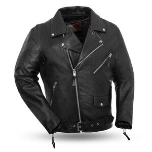 ROCKY MOUNTAIN HIDES Sz 2XL Jacket First Manufacturing Filmore Buffalo Leather